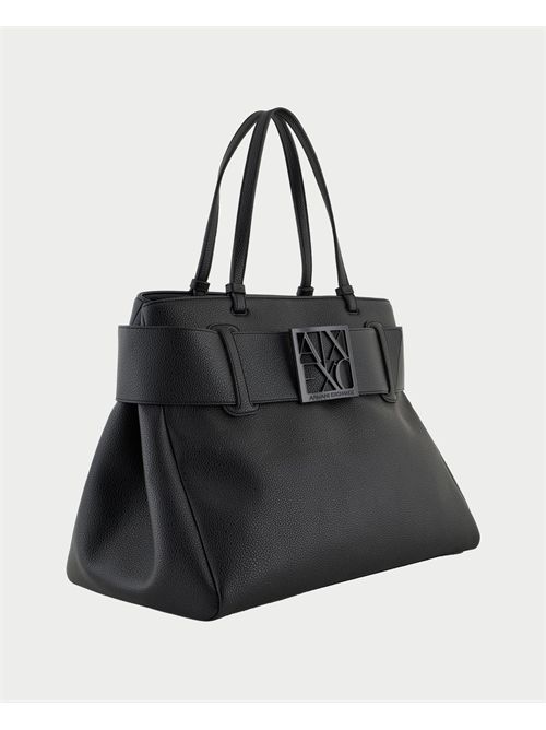 Grand sac à bandoulière en cuir écologique AX ARMANI EXCHANGE | XW000284-AF11902UC001